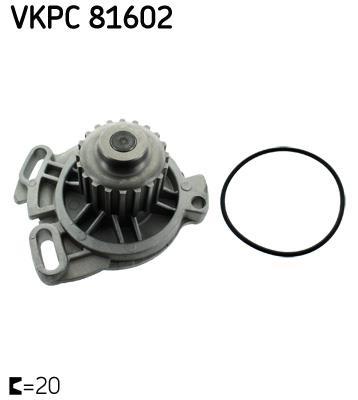 Pompe à eau SKF ref. VKPC 81602